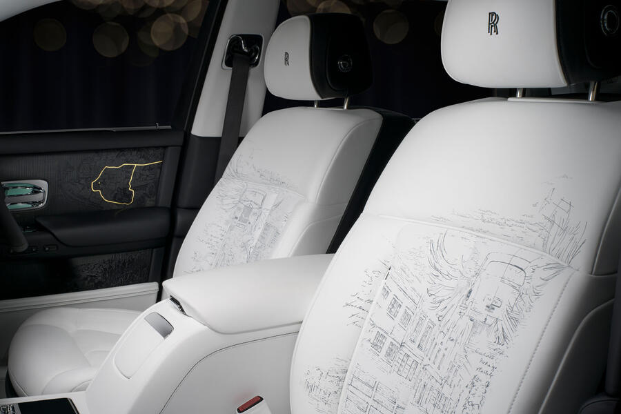 A comfortable cushion placed on the interior seat of a car.