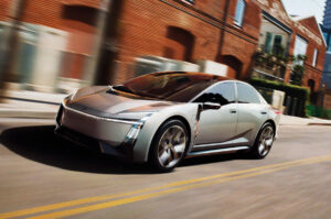 Toyota’s bold Corolla Concept hints at a first proper electric saloon